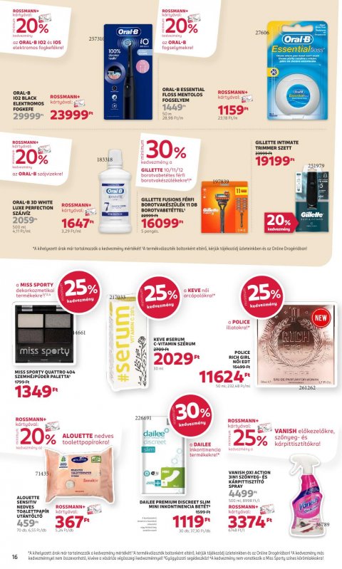 ROSSMANN akciós újság
