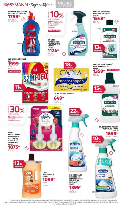 ROSSMANN akciós újság