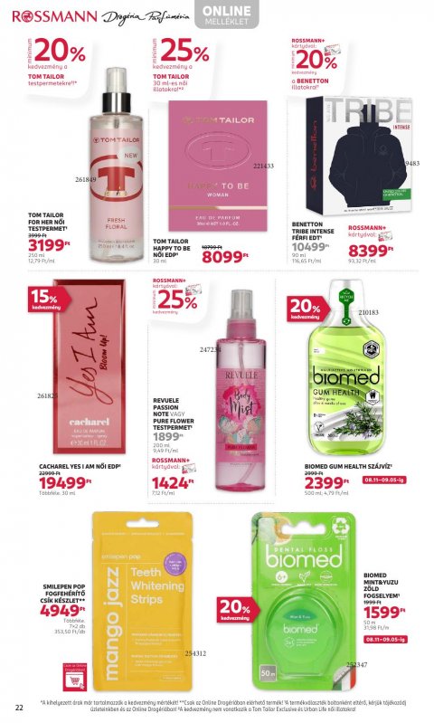 ROSSMANN akciós újság