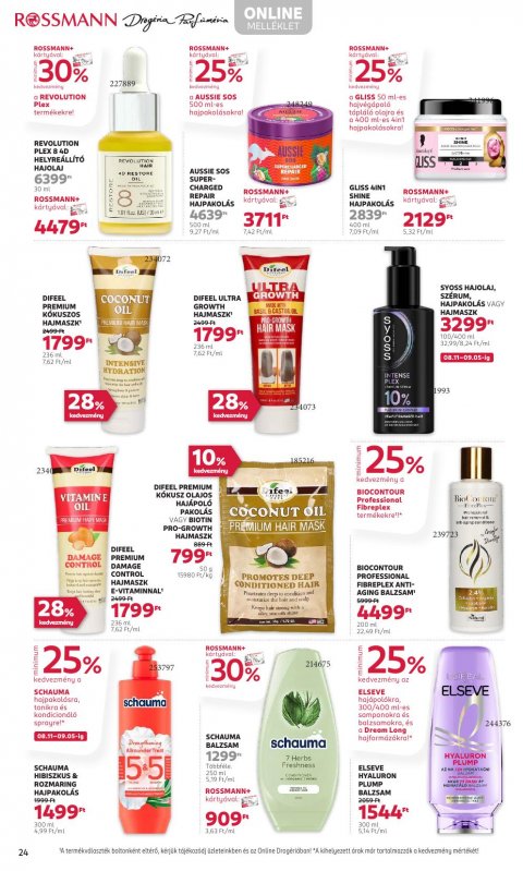 ROSSMANN akciós újság
