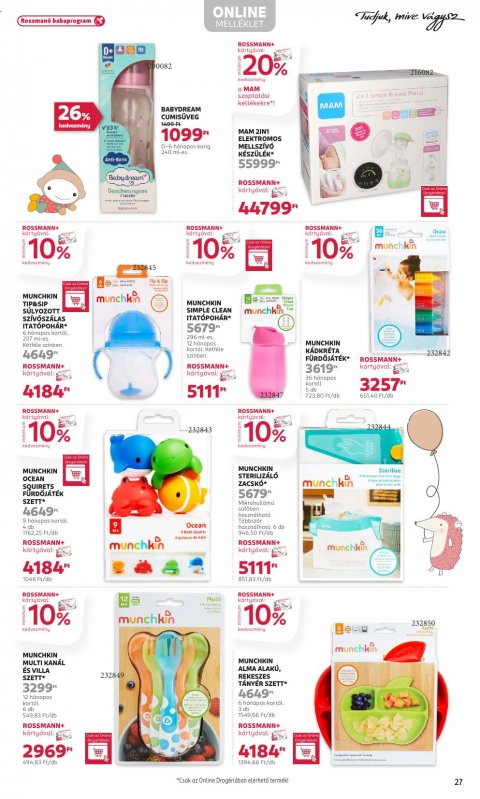 ROSSMANN akciós újság