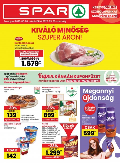 SPAR akciós újság