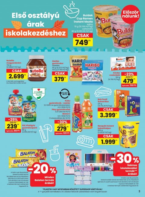 SPAR akciós újság