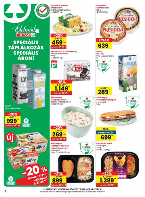 SPAR akciós újság