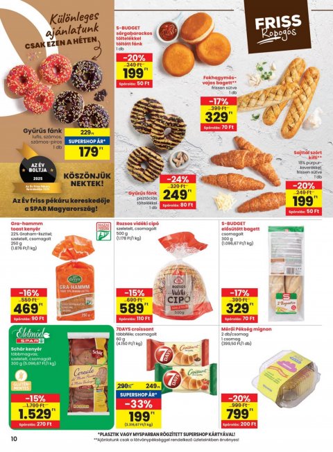 SPAR akciós újság
