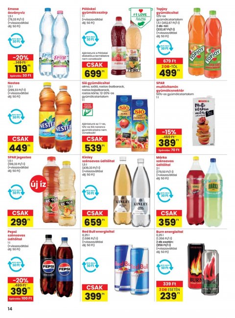 SPAR akciós újság