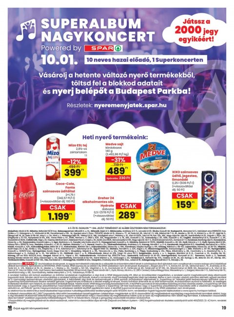 SPAR akciós újság