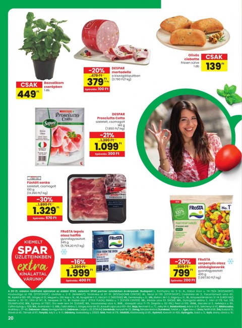 SPAR Extra akciós újság od 28. 8. 2025 do 3. 9. 2025