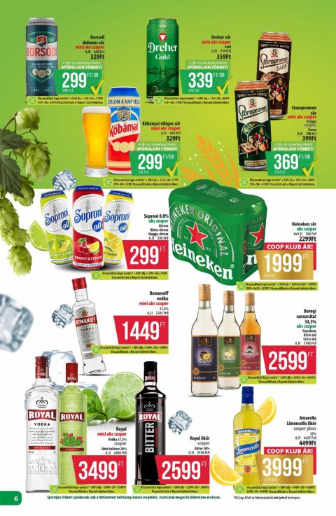 COOP Észak-Kelet akciós újság