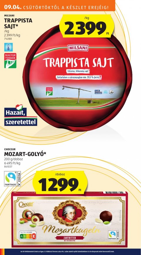 ALDI akciós újság