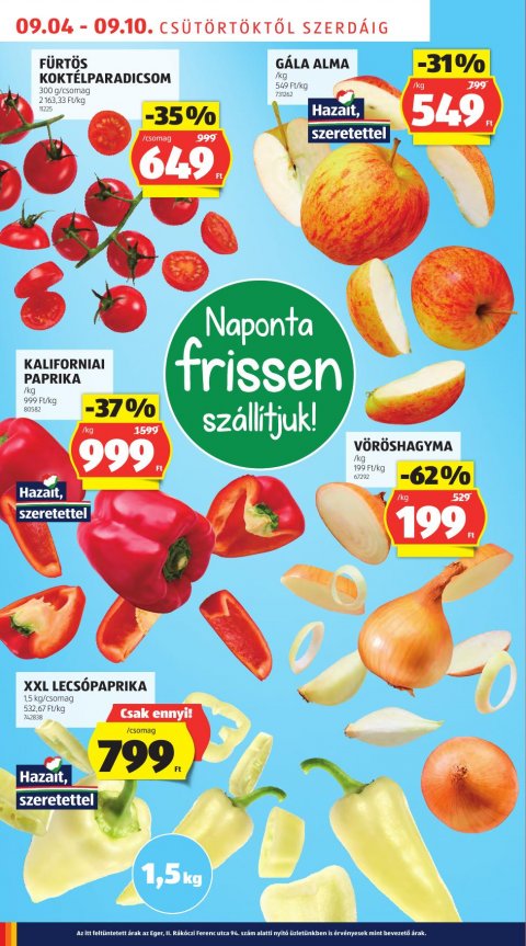 ALDI akciós újság