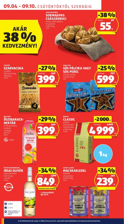 ALDI akciós újság