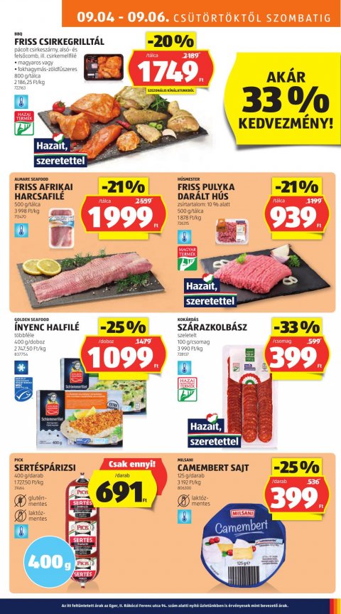 ALDI akciós újság