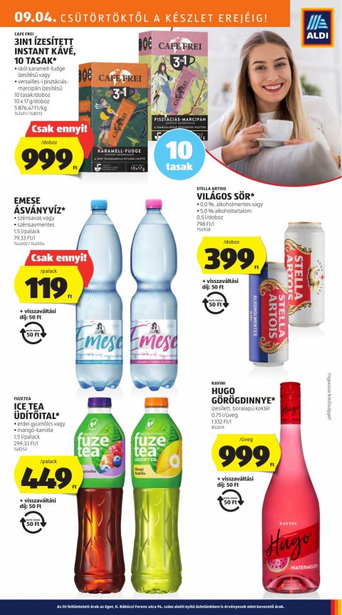 ALDI akciós újság