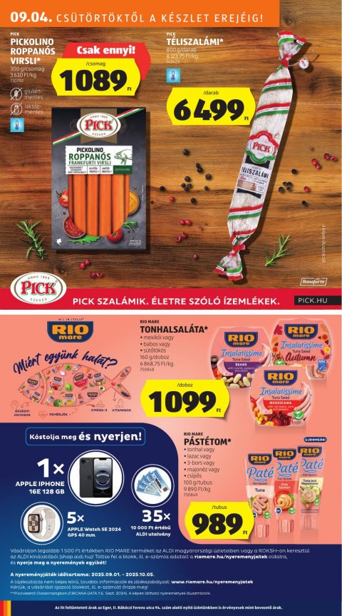 ALDI akciós újság