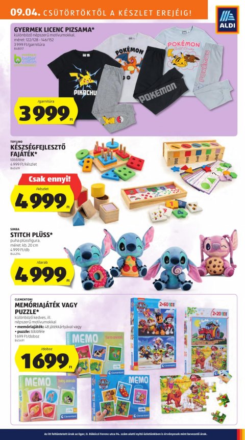 ALDI akciós újság
