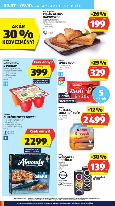 ALDI akciós újság