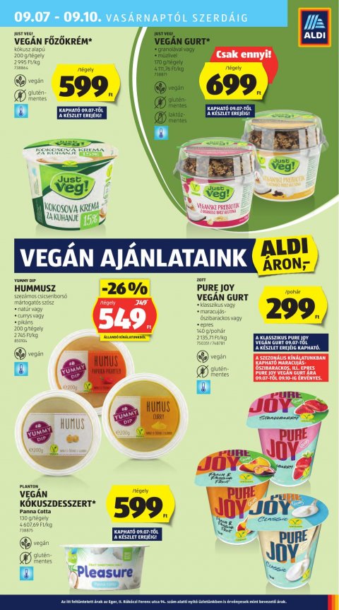 ALDI akciós újság