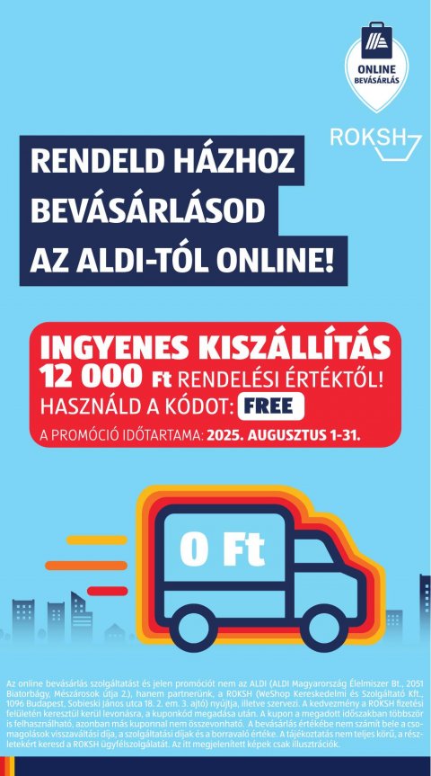 ALDI akciós újság