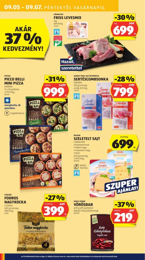 ALDI akciós újság