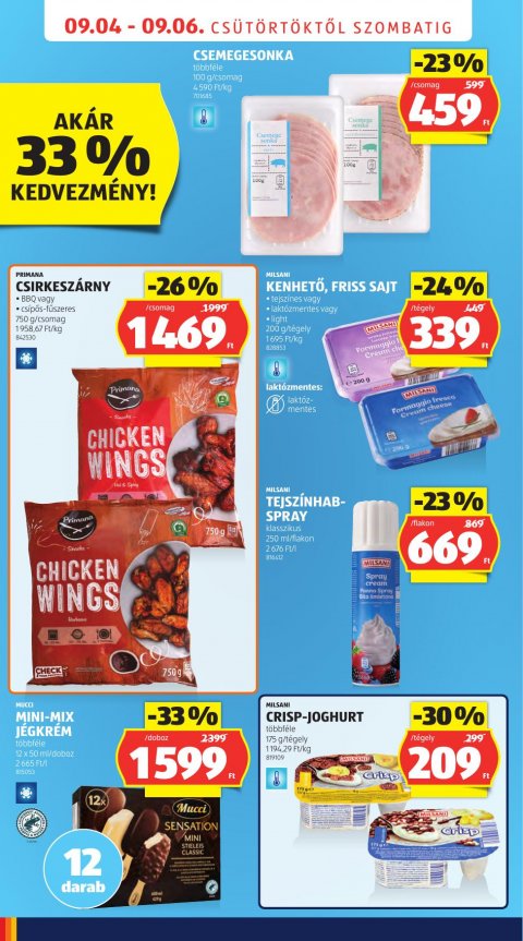 ALDI Nyitás Eger akciós újság