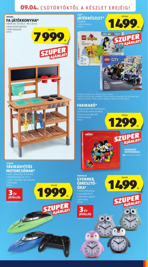 ALDI Nyitás Eger akciós újság