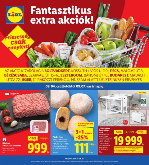 LIDL Regionális akciós újság od 4. 9. 2025 do 7. 9. 2025
