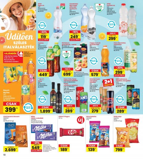 INTERSPAR akciós újság