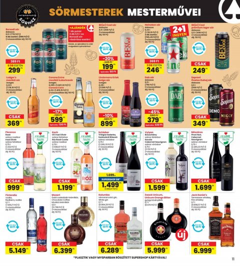 INTERSPAR akciós újság