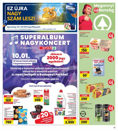 INTERSPAR akciós újság