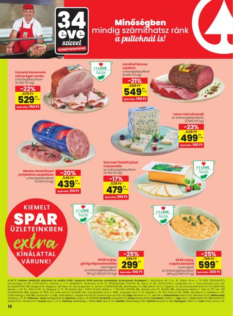 SPAR Extra akciós újság od 4. 9. 2025 do 10. 9. 2025