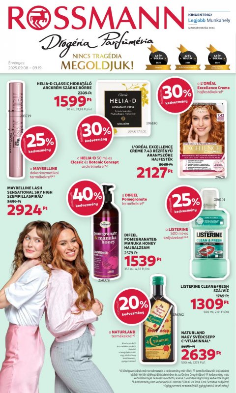 ROSSMANN akciós újság