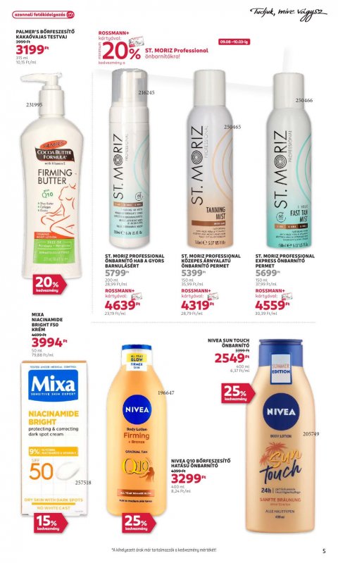 ROSSMANN akciós újság