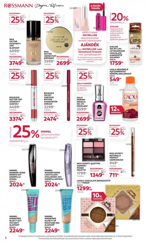 ROSSMANN akciós újság