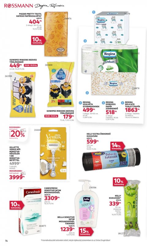 ROSSMANN akciós újság