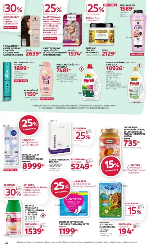 ROSSMANN akciós újság