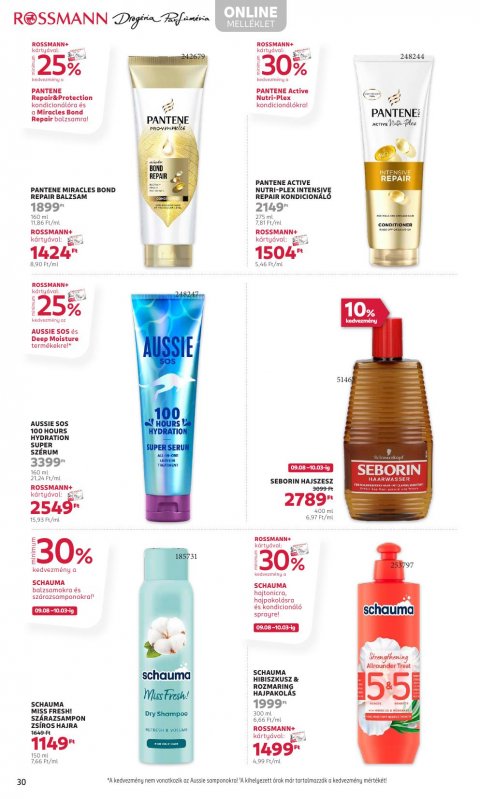 ROSSMANN akciós újság