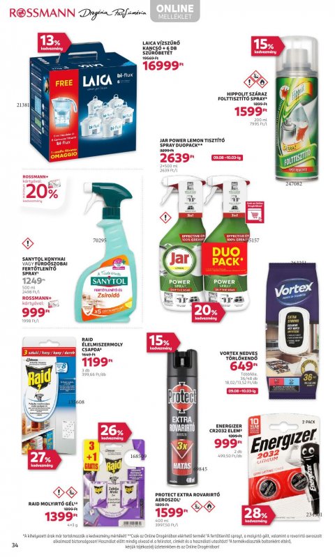 ROSSMANN akciós újság
