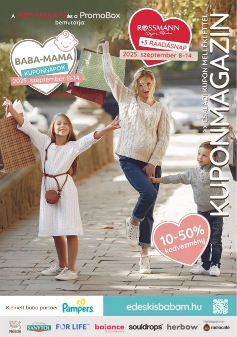 ROSSMANN Baba-Mama akciós újság