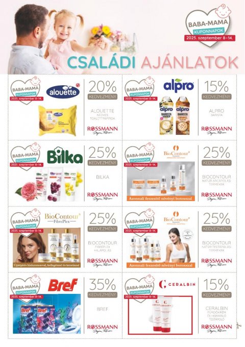 ROSSMANN Baba-Mama akciós újság