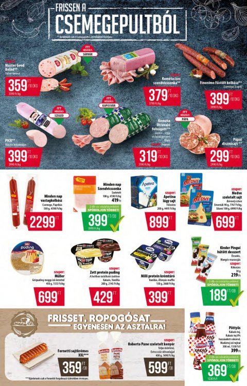 COOP országos akciós újság