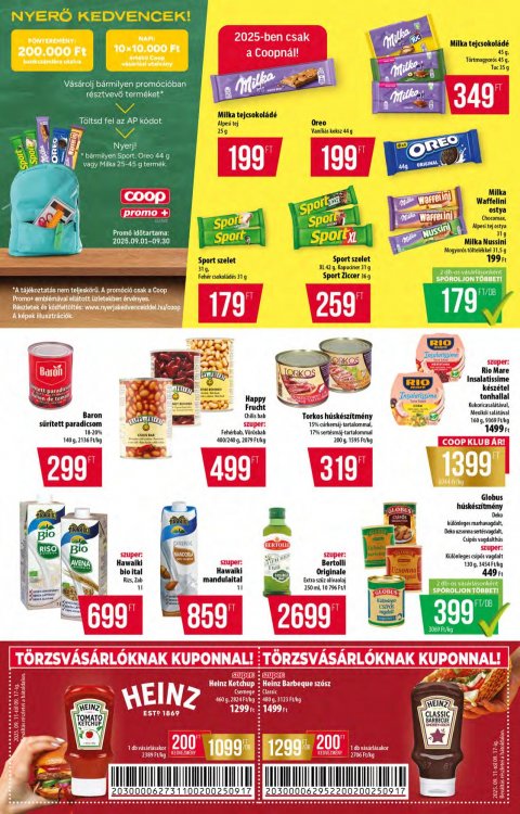 COOP országos akciós újság