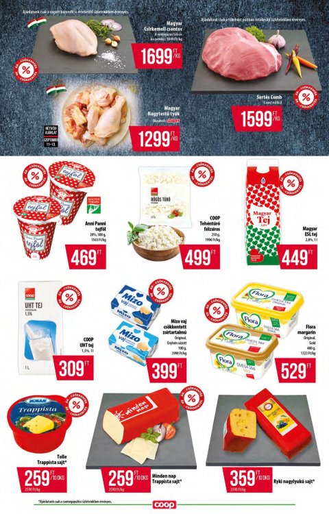 COOP Alföld akciós újság