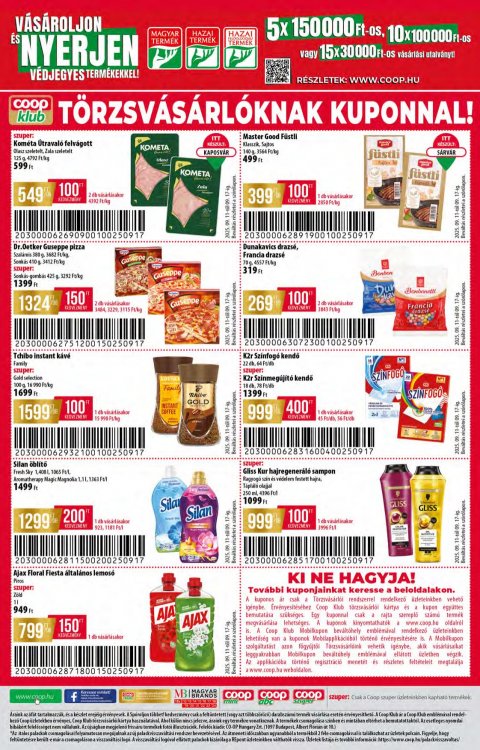 COOP Alföld akciós újság