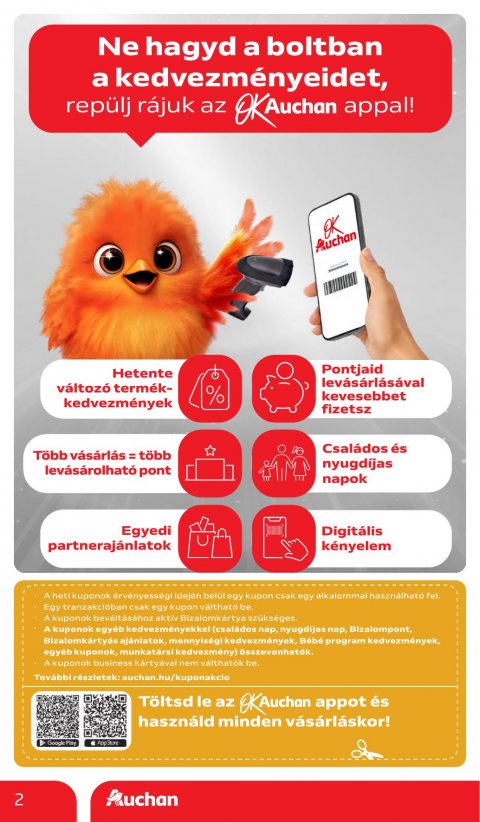 AUCHAN Hipermarket akciós újság