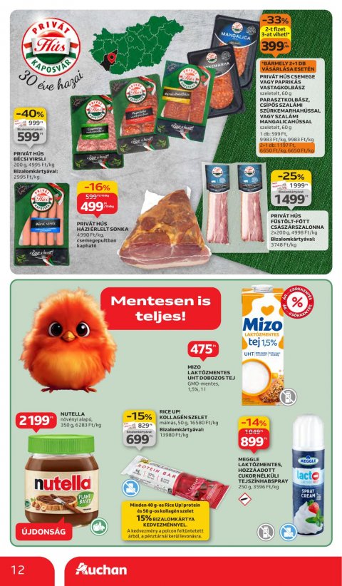 AUCHAN Hipermarket akciós újság