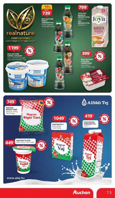 AUCHAN Hipermarket akciós újság