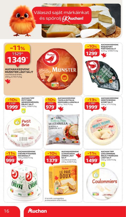 AUCHAN Hipermarket akciós újság