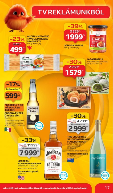 AUCHAN Hipermarket akciós újság