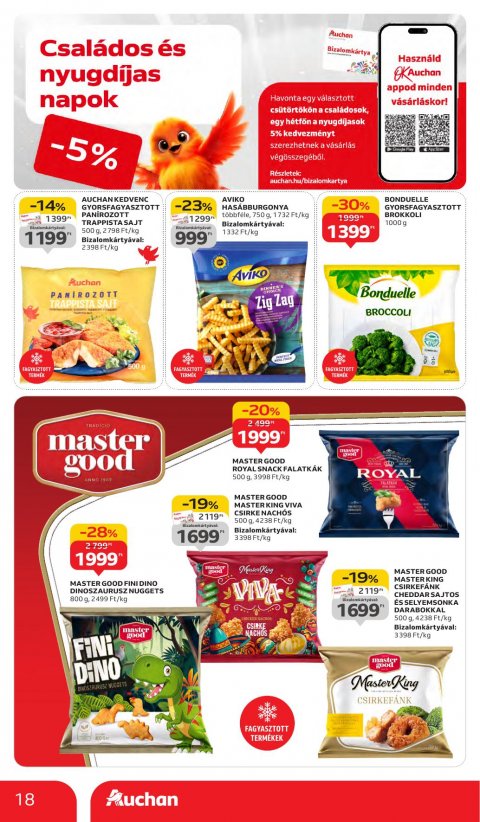AUCHAN Hipermarket akciós újság